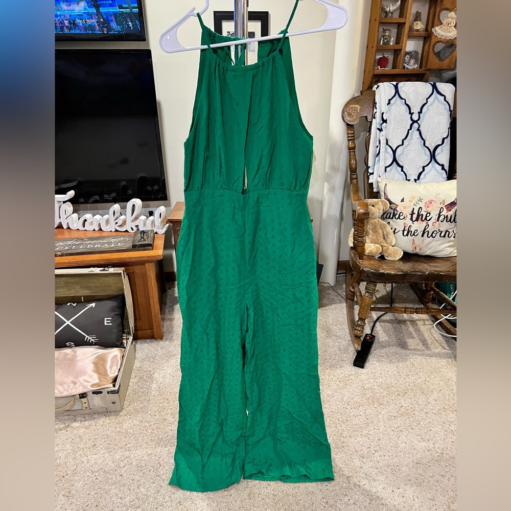 NWT Lulus Green Jumpsuit